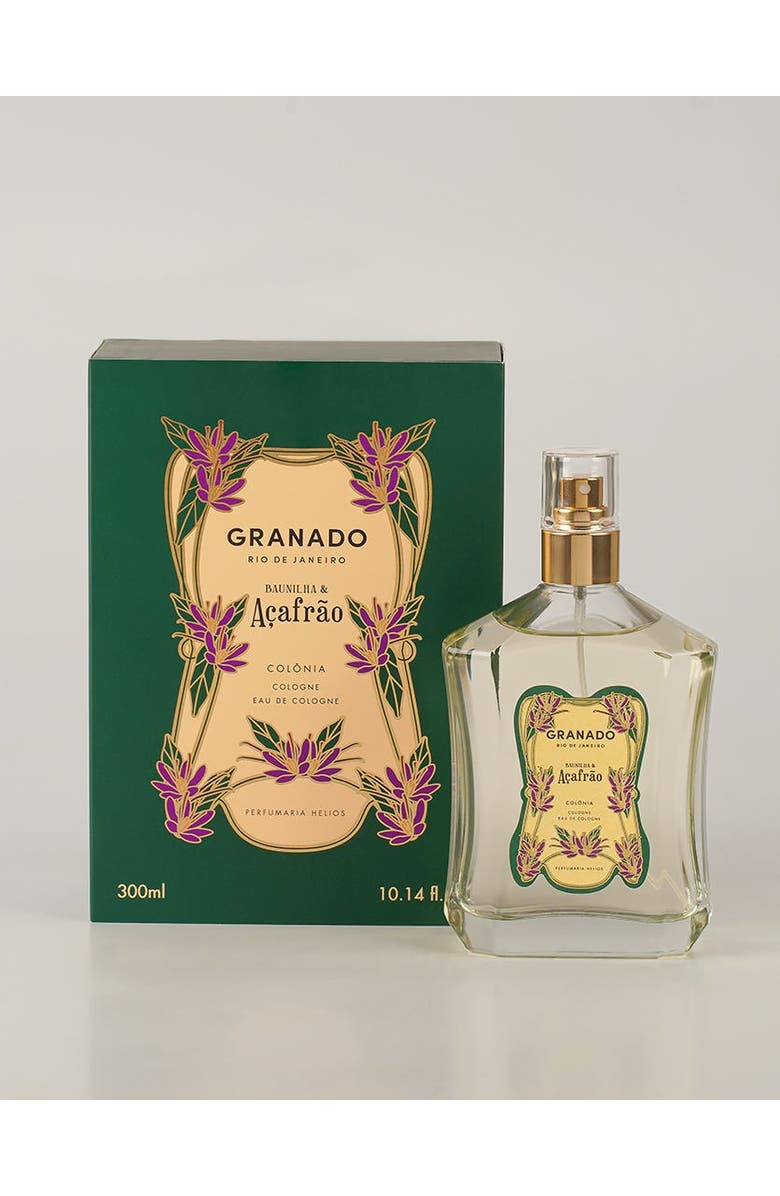 GRANADO Baunilha & Açafrão Eau de Cologne 300ml, Main, color, Clear