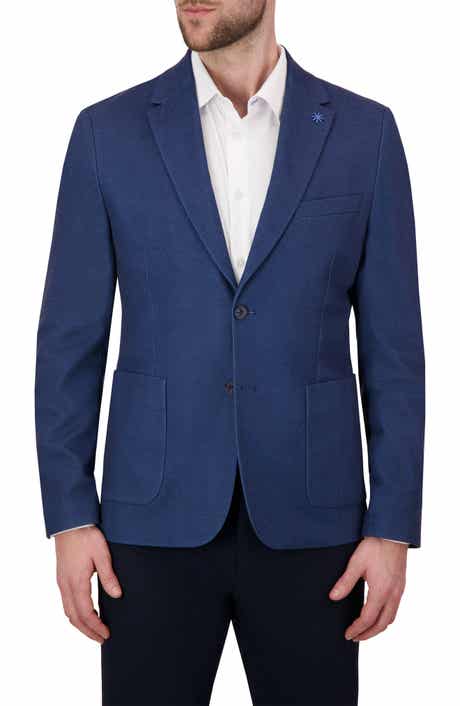 Report Collection Cotton Blend Sport Coat