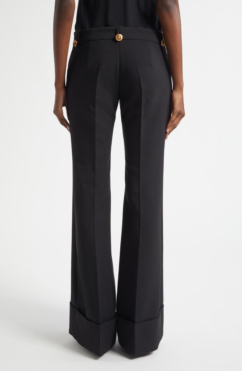 Zimmermann Rebellion Low Rise Flare Pants, Alternate, color, Black