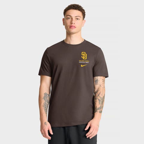 Men's Nike Brown San Diego Padres Primetime Inning T-Shirt