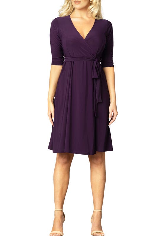 Essential Midi Wrap Dress - image 5