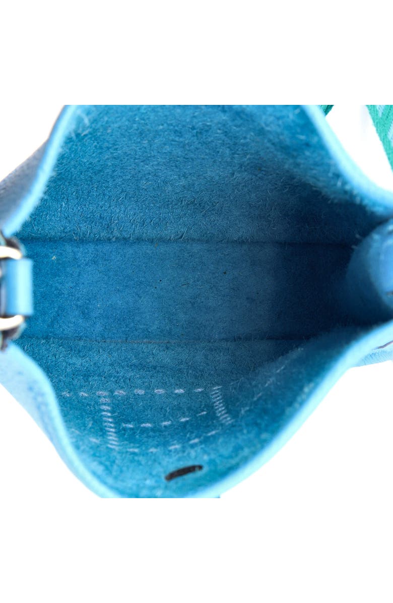 Pre-Owned Hermes Evelyne Bag Gen III Clemence TPM, Alternate, color, Bleu Du Nord