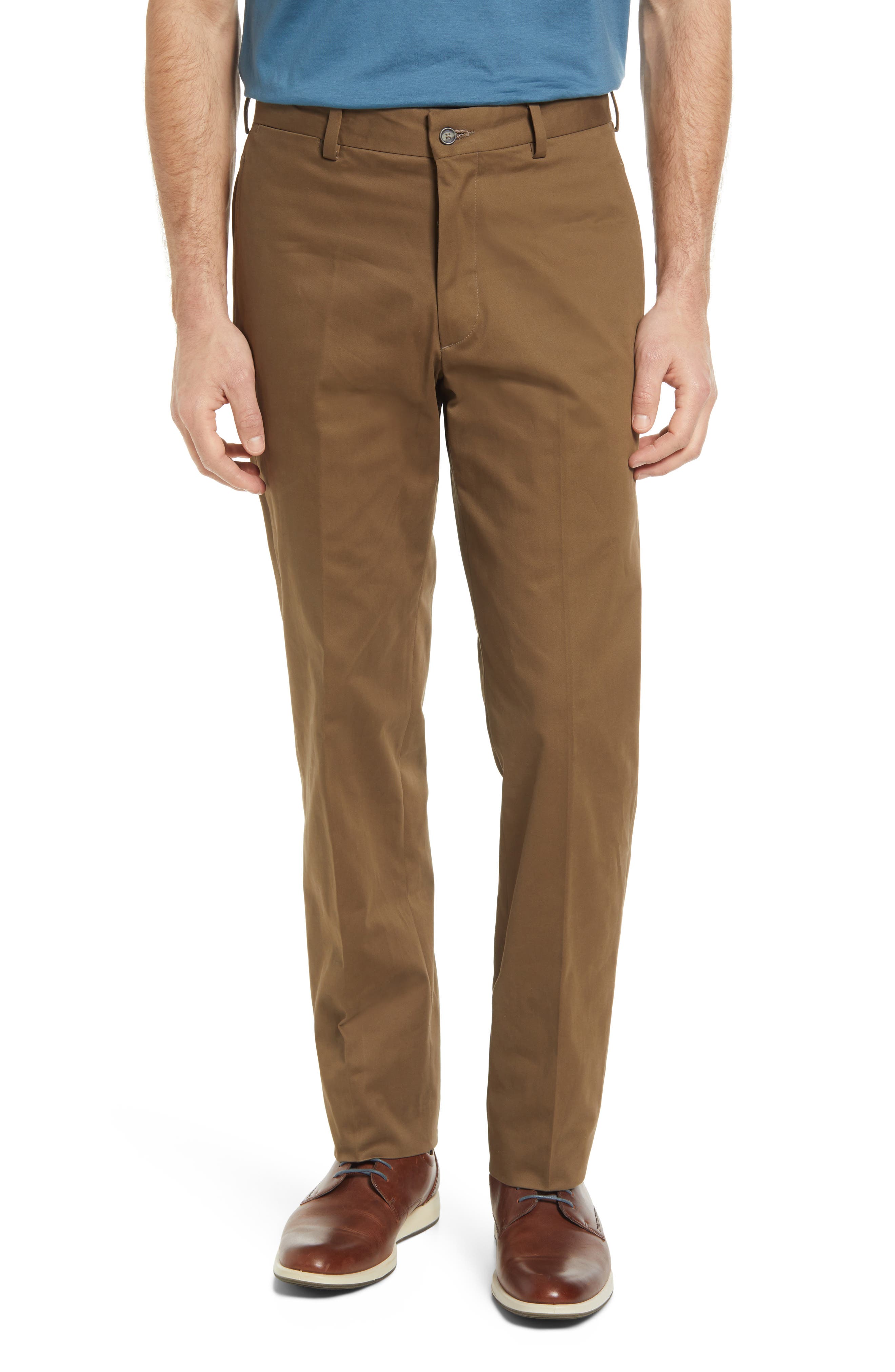Charleston Khakis Flat Front Stretch Sateen Pants