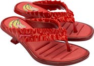 Melissa x Ganni Kitten Heel Flip Flop