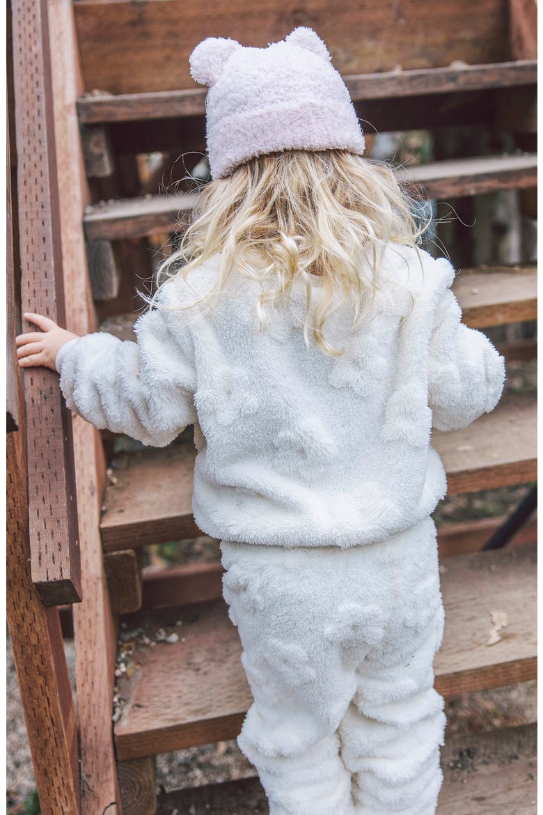 Yummy Plush Sweatshirt & Joggers Set, Alternate, color, IVORY