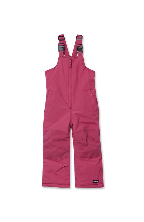 Kids Squall Waterproof Insulated Iron Knee Snow Bibs