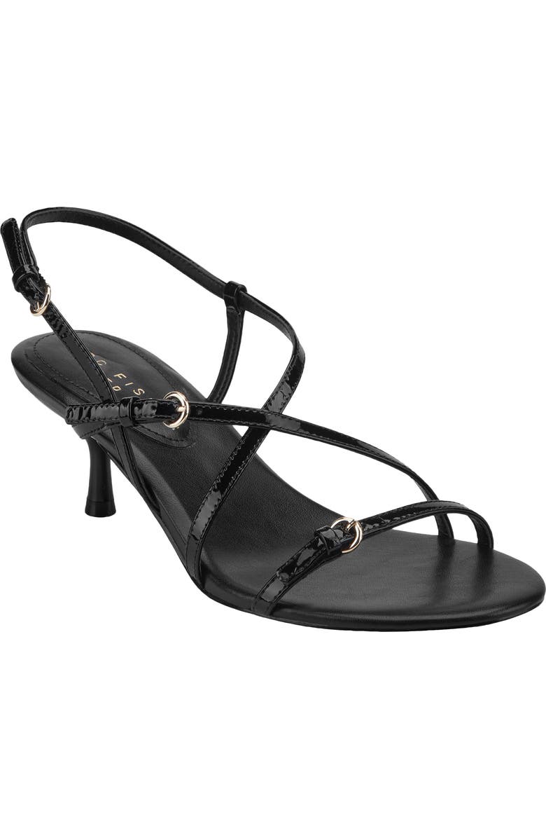 Marc Fisher LTD Nylah Slingback Sandal, Main, color, Black