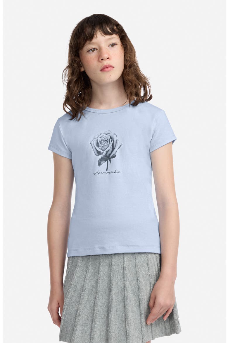 Kids' Rose Logo Graphic T-Shirt, Alternate, color, WINDSURFER