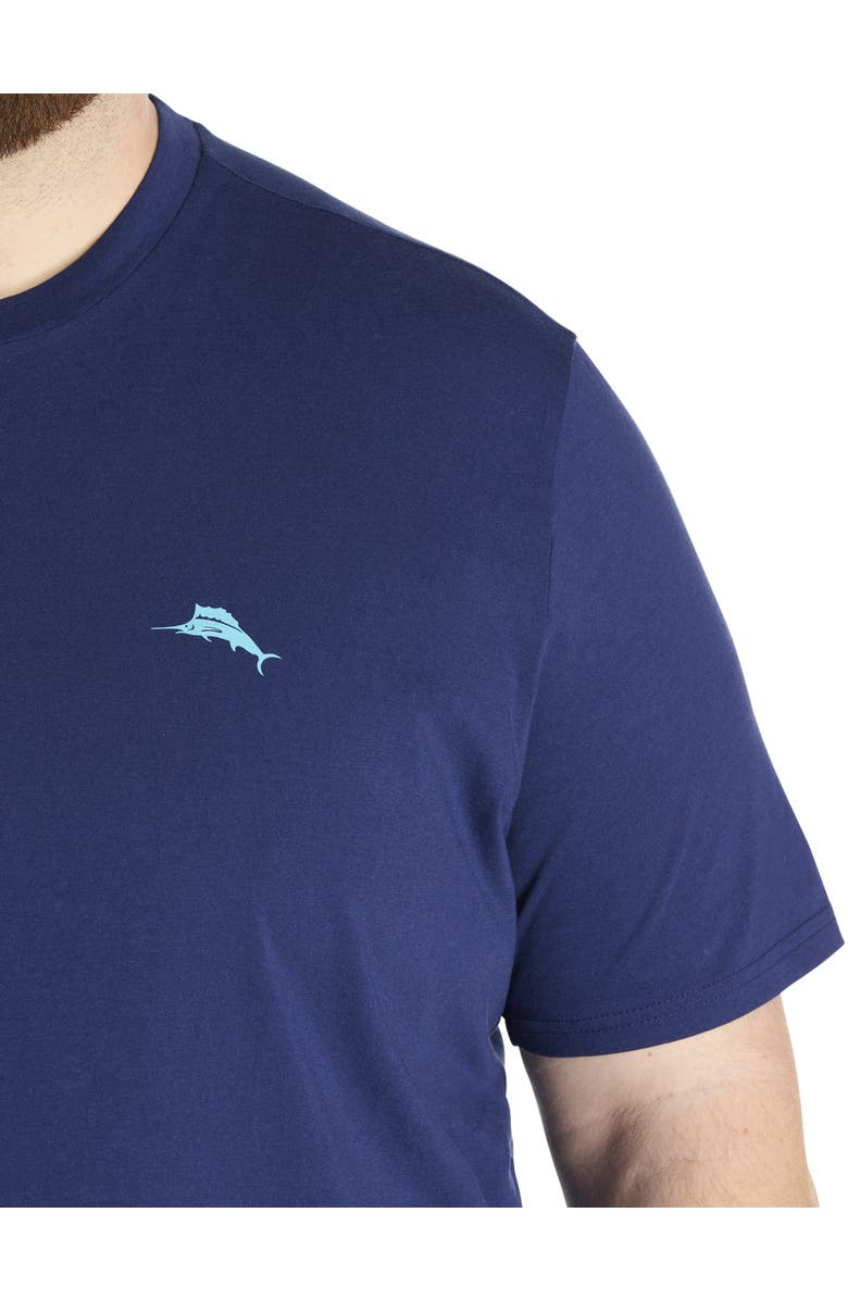 Tommy Bahama Big & Tall Marlin Big Splash Graphic T-Shirt, Alternate, color, Island Navy
