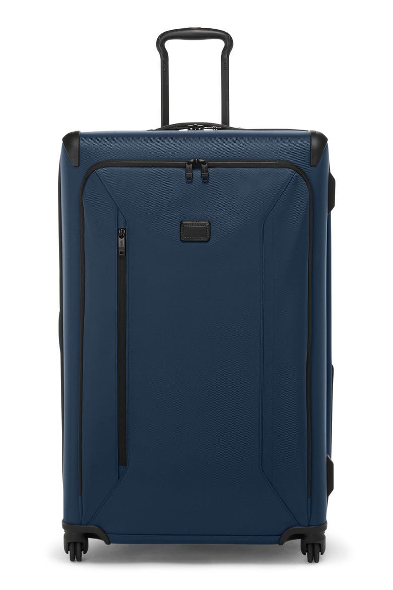 Aerotour X-Large Front Pocket Expandable Checked Luggage, Main, color, NAVY