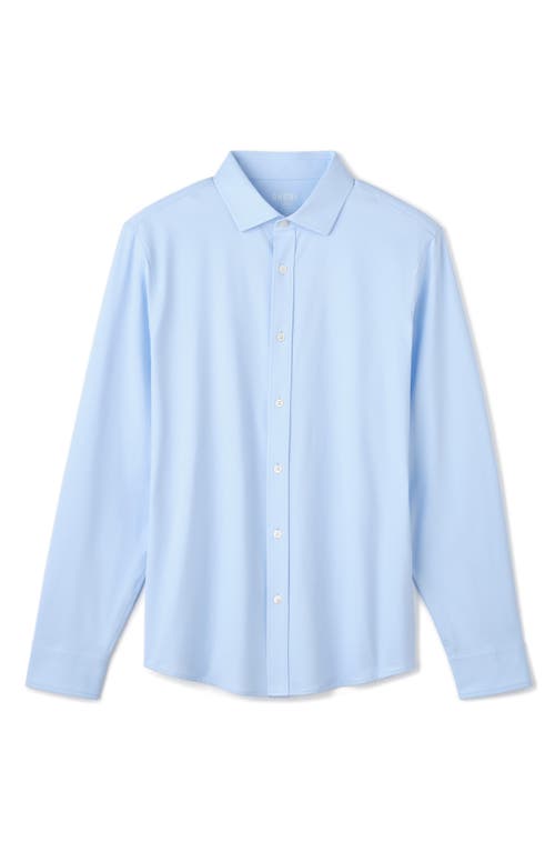 Rhone Commuter Slim Fit Performance Button-up Shirt In Business Blue