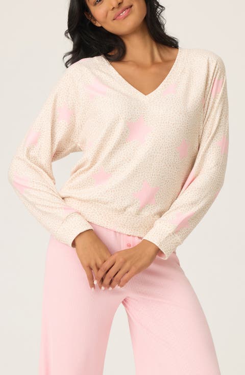 Stay Wild Long Sleeve Pajama Top