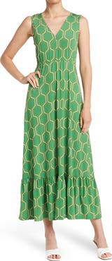 BY DESIGN Love By Design Alba Sleeveless Tiered Maxi Dress