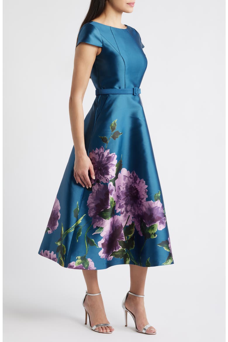 chiffon bridesmaid dress with cascading skirt V-Neck Ruffle Extremely elegant red Mermaid dress Azazie Leonis Dusty Blue Skirt Length:48
