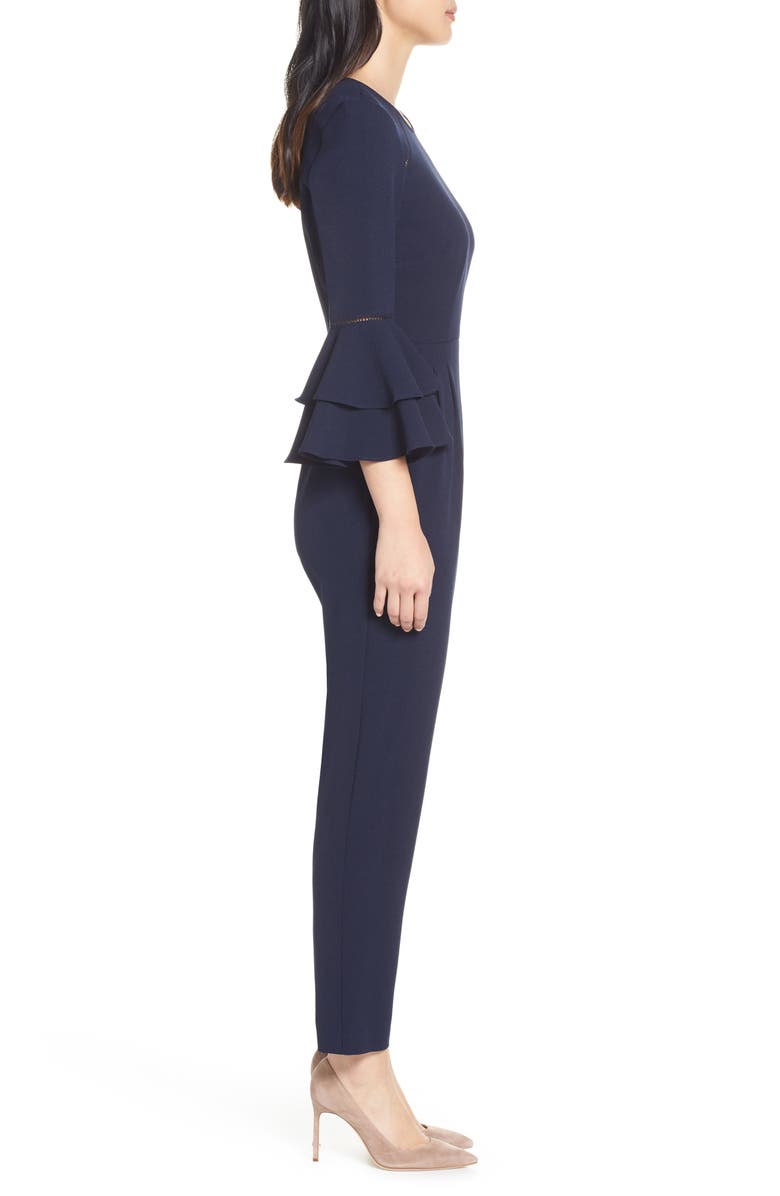 Eliza J Bell Sleeve Jumpsuit, Alternate, color, 