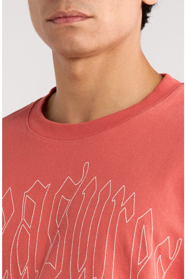 Twitch Embroidered Long Sleeve T-Shirt, Alternate, color, FIESTA