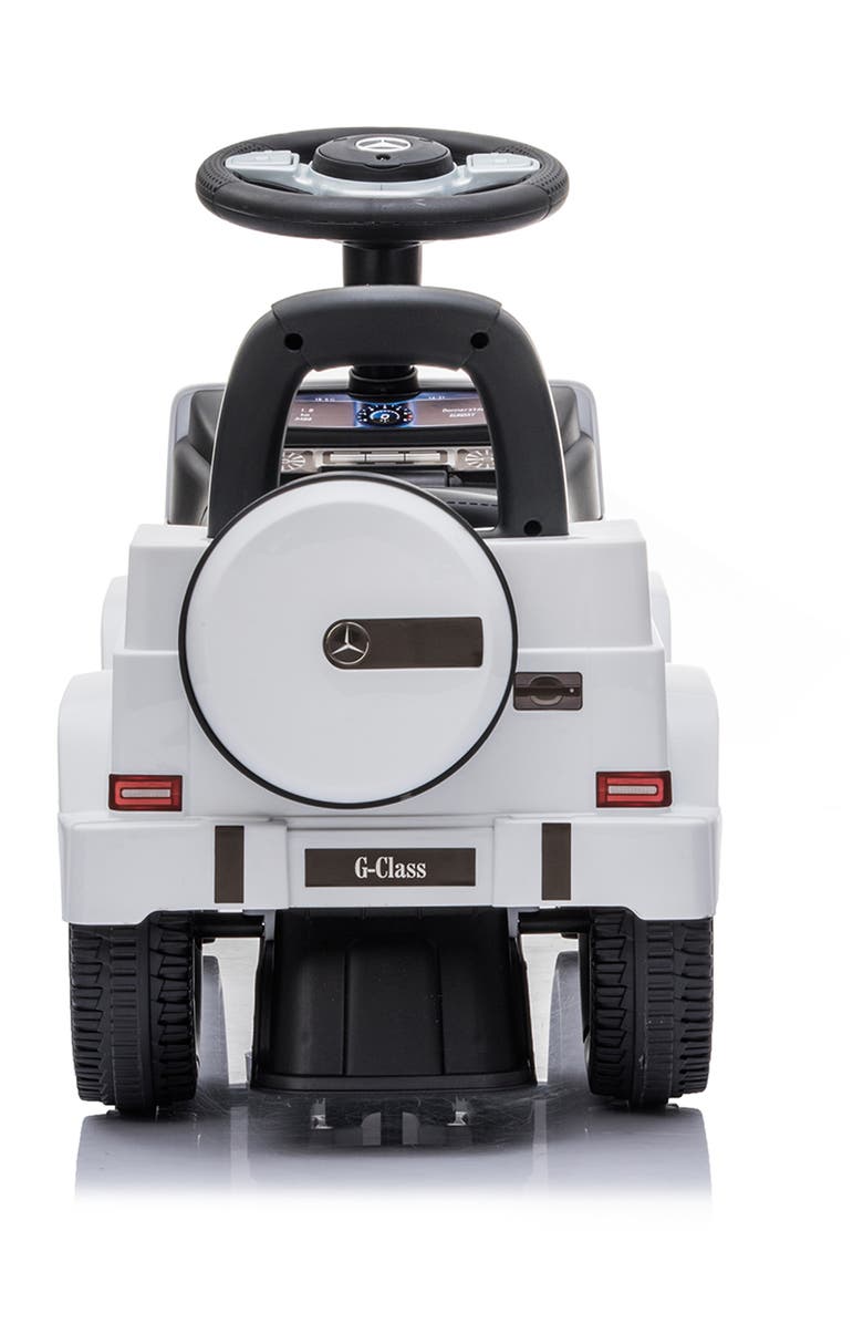 Best Ride on Cars Kids' Mercedes G-Wagon Push Car, Alternate, color, White