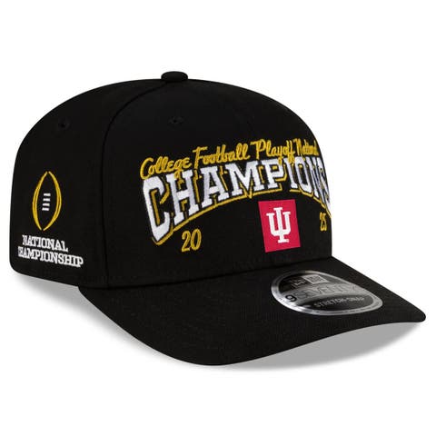 Men's New Era  Crimson Indiana Hoosiers College Football Playoff 2025 National Champions 9SEVENTY Stretch-Snap Hat