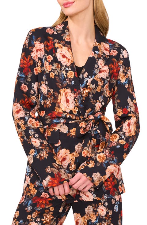 Floral Blazer