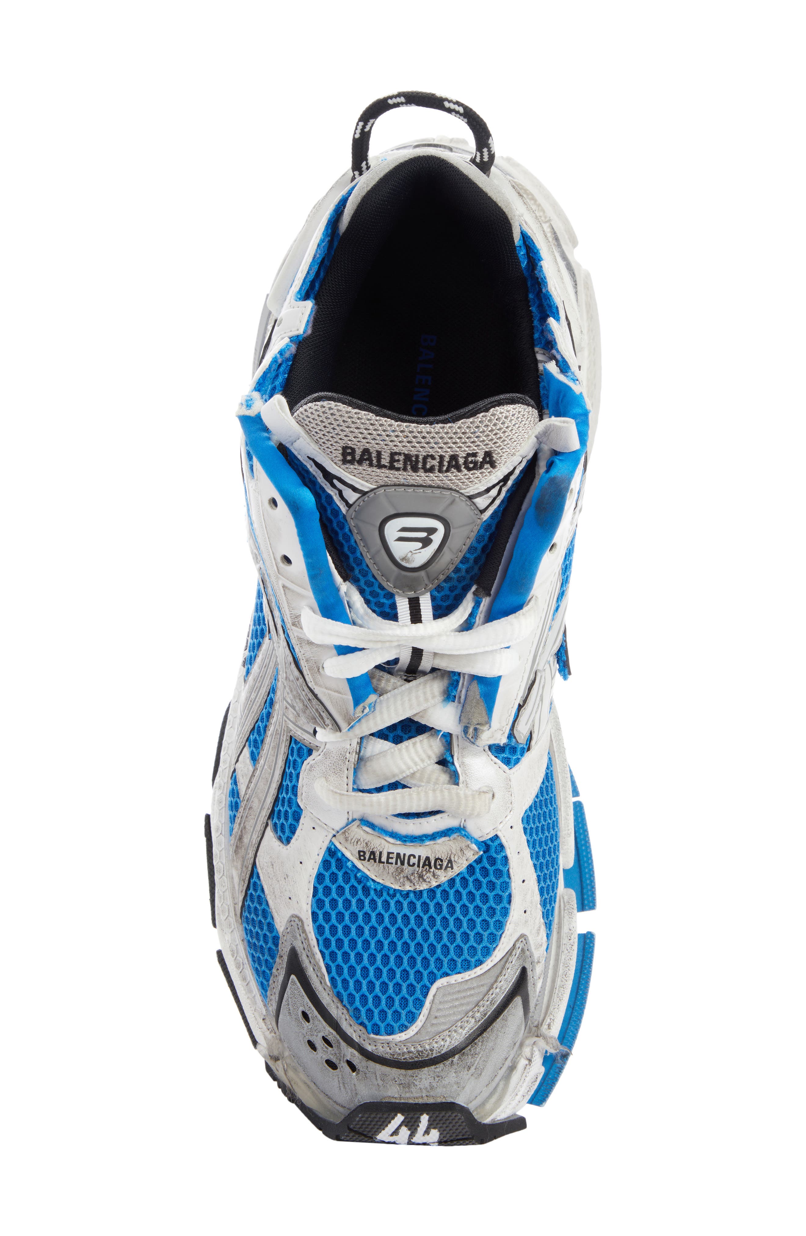 Balenciaga Track Distressed Sneaker, Alternate, color, 