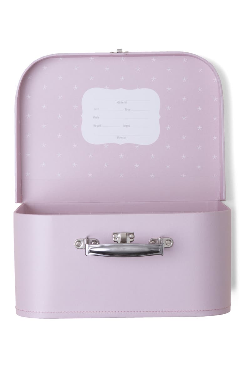 x Disney® Bambi CozyChic Ultra Lite™ Bodysuit, Blanket Buddy & Keepsake Luggage Box Set, Alternate, color, FADED ROSE MULTI