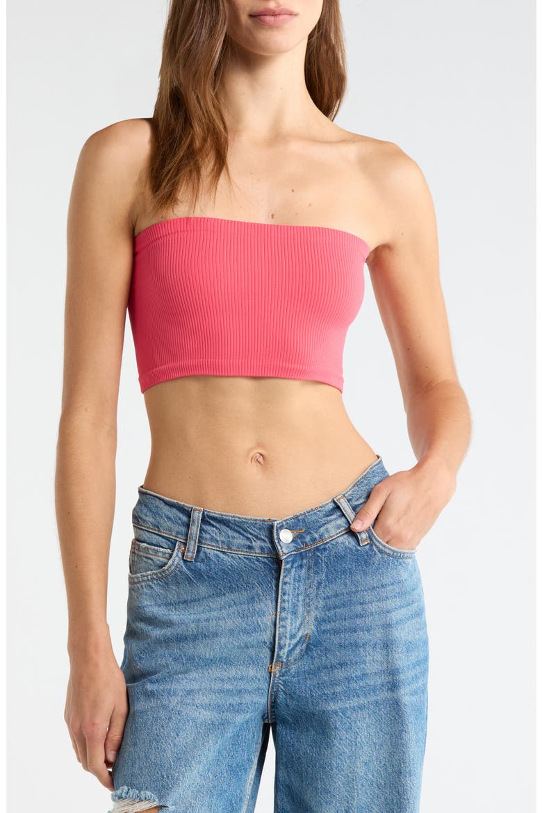 Intimately FP Amelia Bandeau, Alternate, color, TART BERRY
