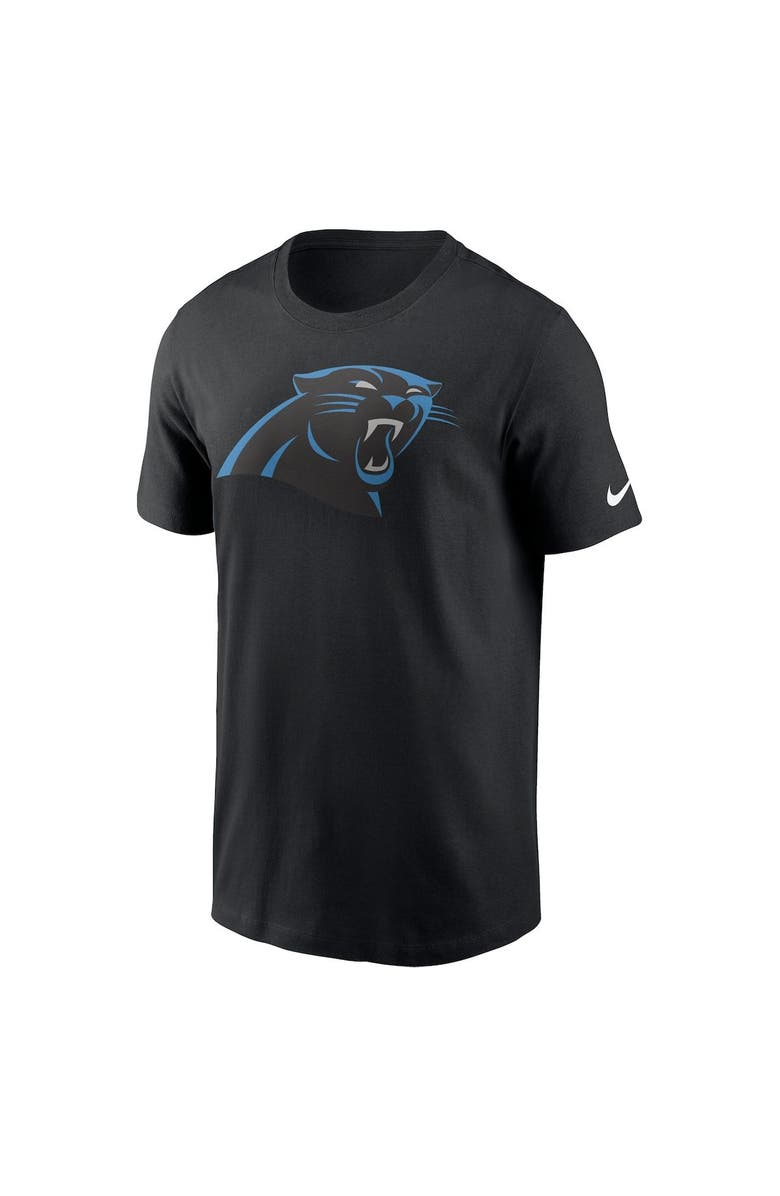 Nike Men's Nike Black Carolina Panthers Primary Logo T-Shirt, Alternate, color, Black