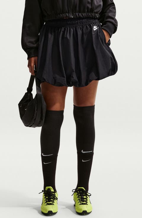 Water Repellent Bubble Miniskirt