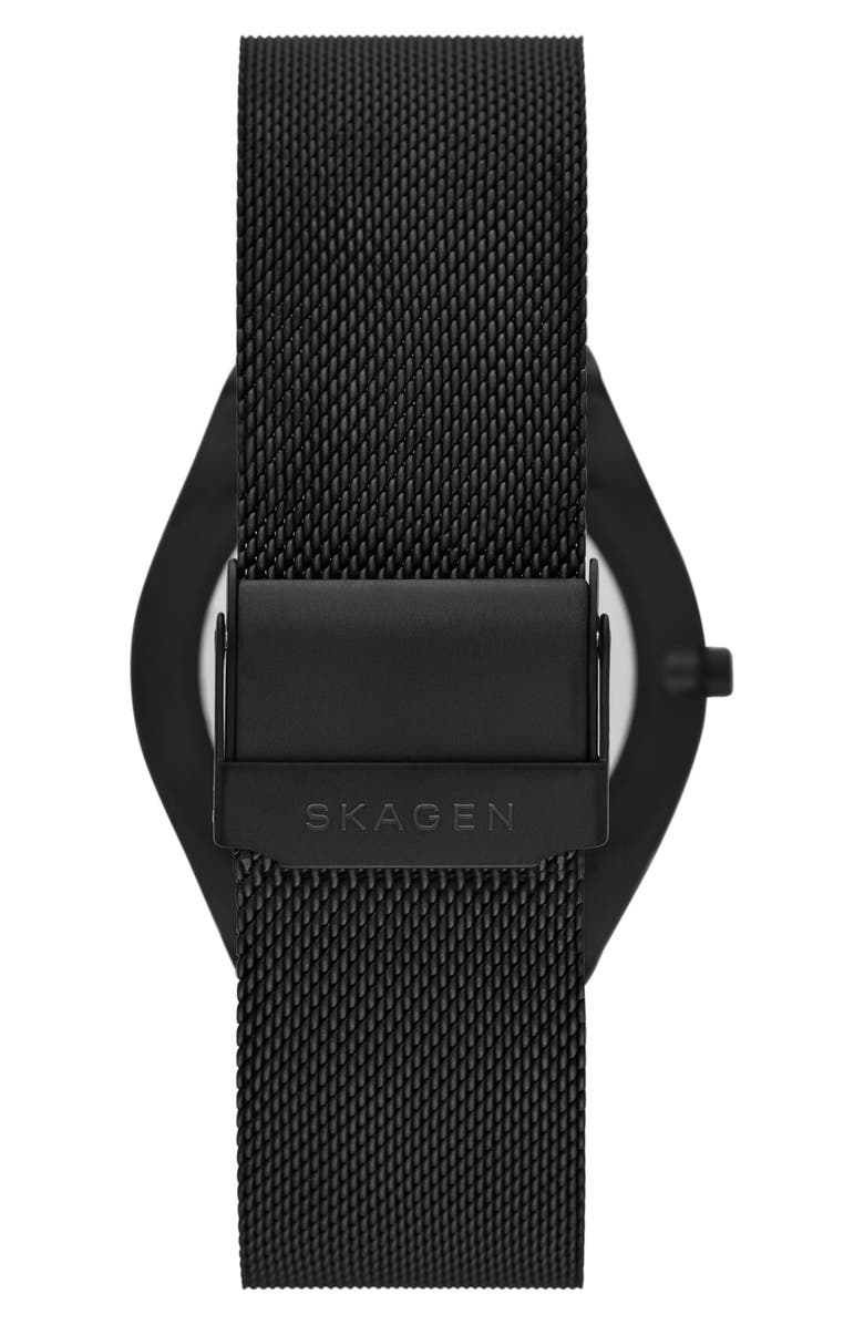 Skagen Grenen Solar Powered Mesh Strap Watch, 37mm, Alternate, color,