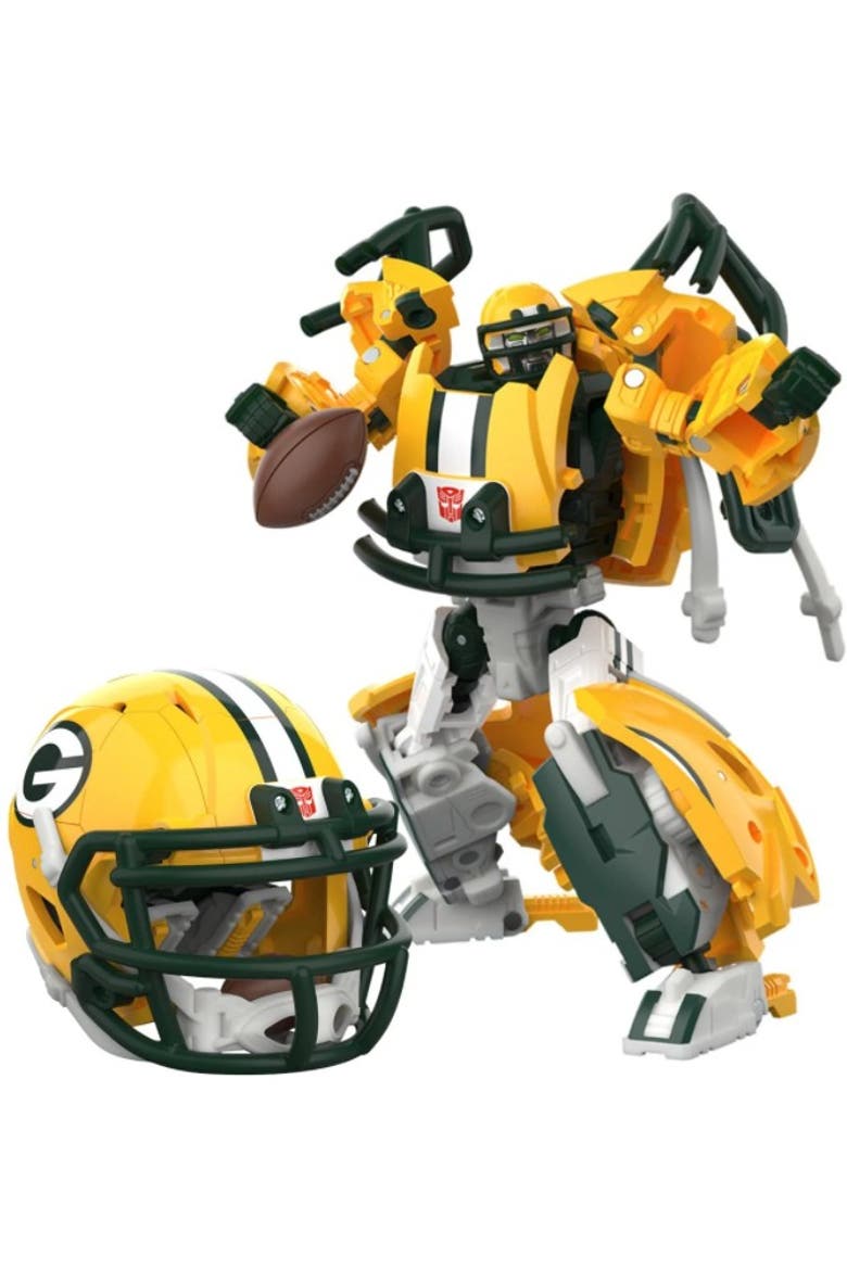 Tundra Prime (Green Bay Packers) Tranformers NFL Action Figure, Main, color, Multi-Color
