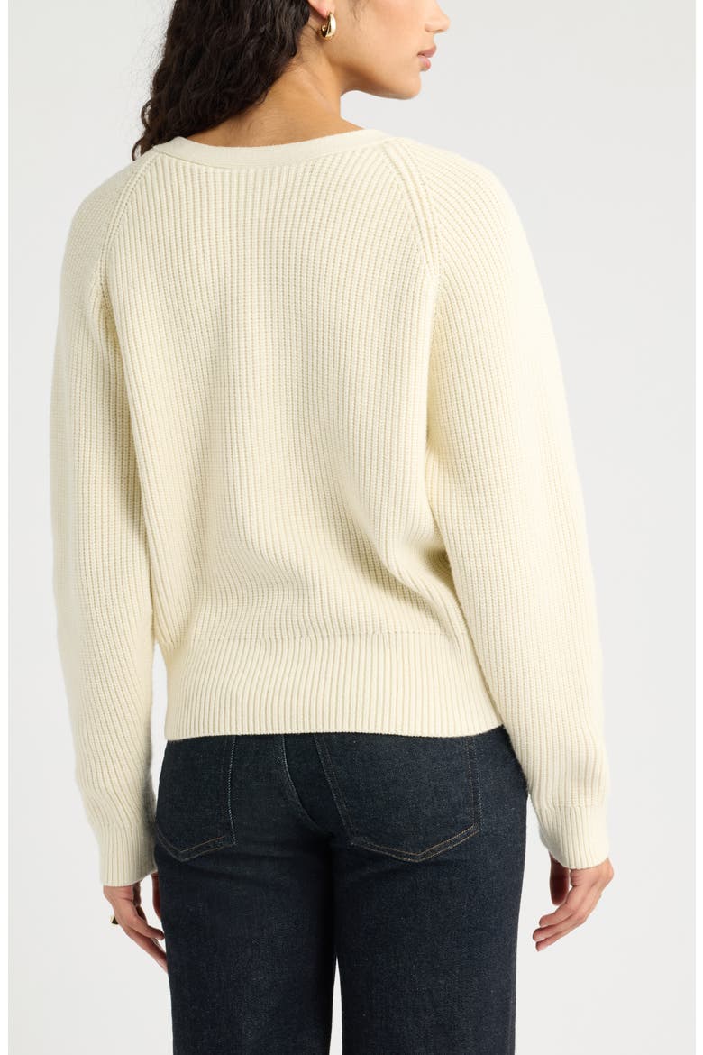 Softluxe Twist Reversible Sweater, Alternate, color, IVORY DOVE