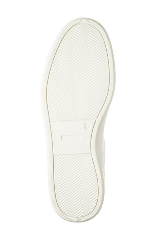 Bruno Magli Salvador Slip-on Sneaker In White Tumbled