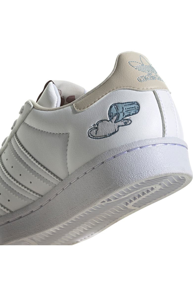 adidas Superstar Embroidered Sneaker, Alternate, color,