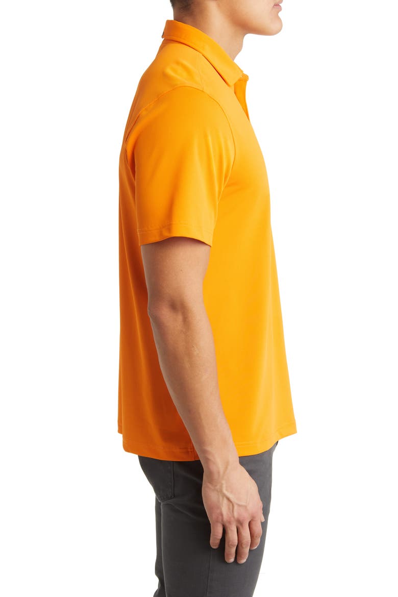 Virtue Piqué Recycled Blend Polo, Alternate, color, ORANGE BURST