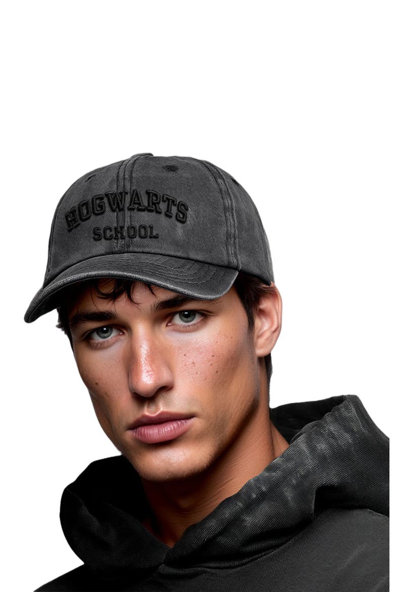 Harry Potter x Blvck 'Hogwarts' Cap, Alternate, color, Charcoal