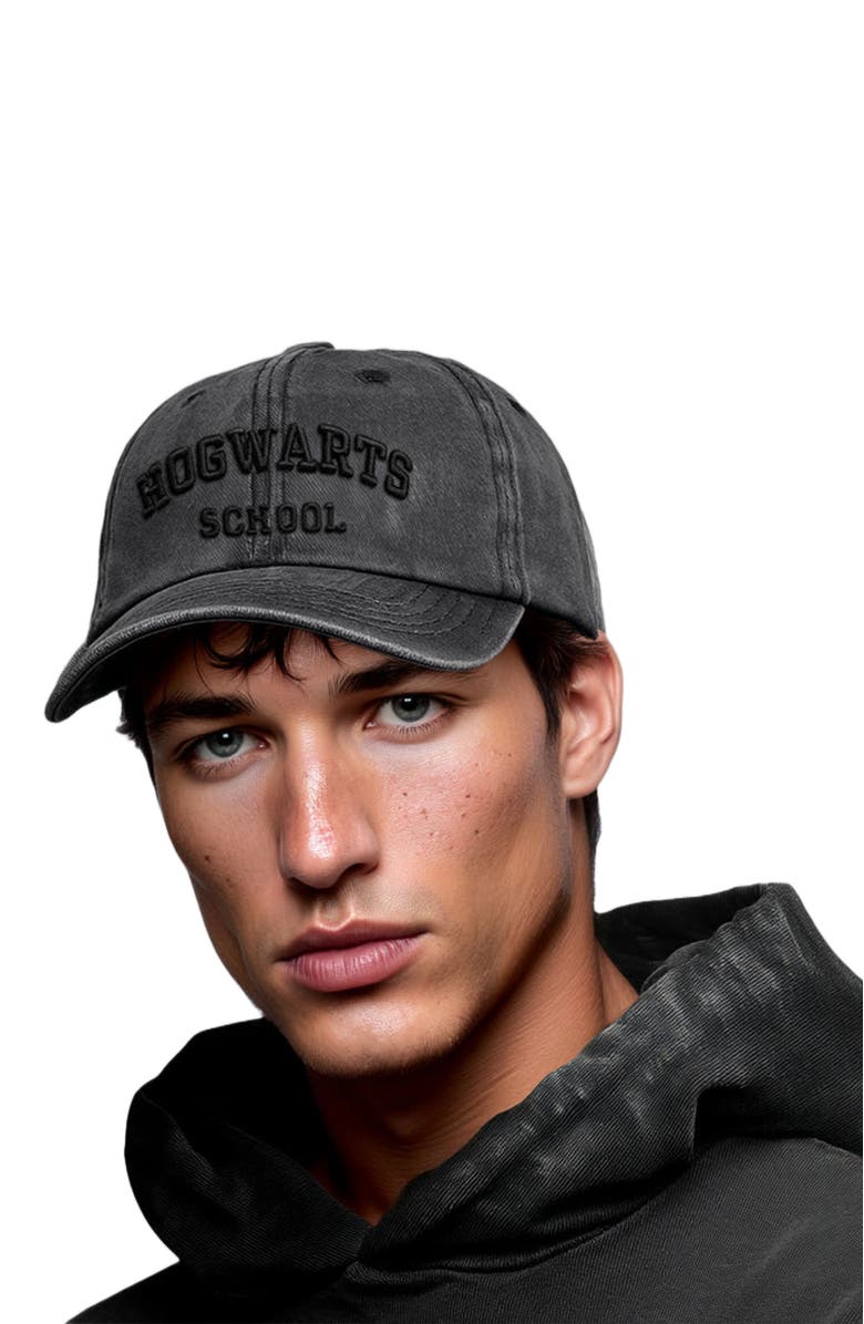 Blvck Harry Potter x Blvck 'Hogwarts' Cap, Alternate, color, Charcoal