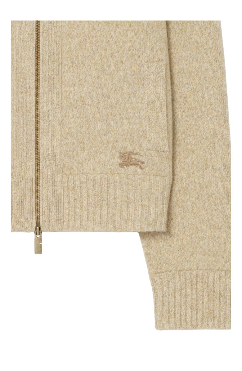 Burberry Wool Cashmere Jacket, Alternate, color, Hamper Beige