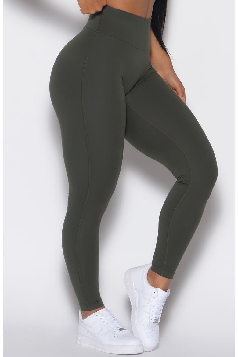Smooth Leggings, Alternate, color, Deep Ivy