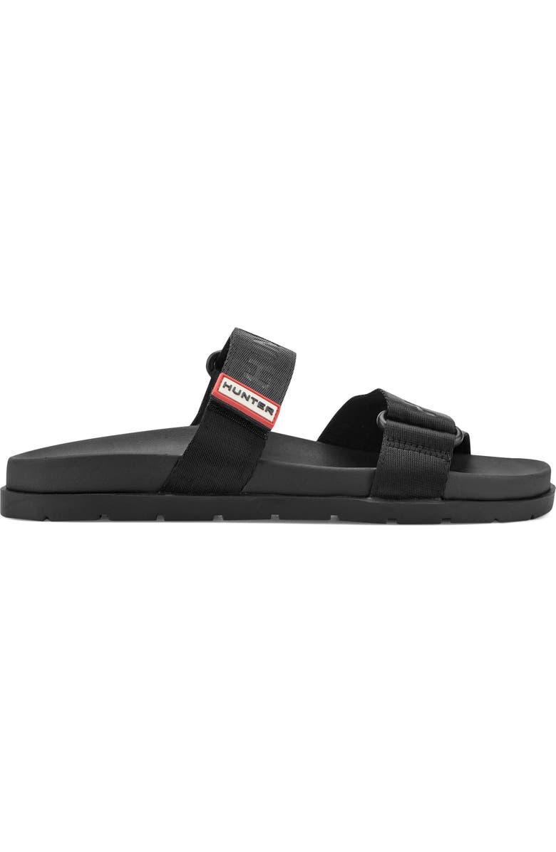 Hunter Rylee Slide Sandal, Alternate, color, Black 001
