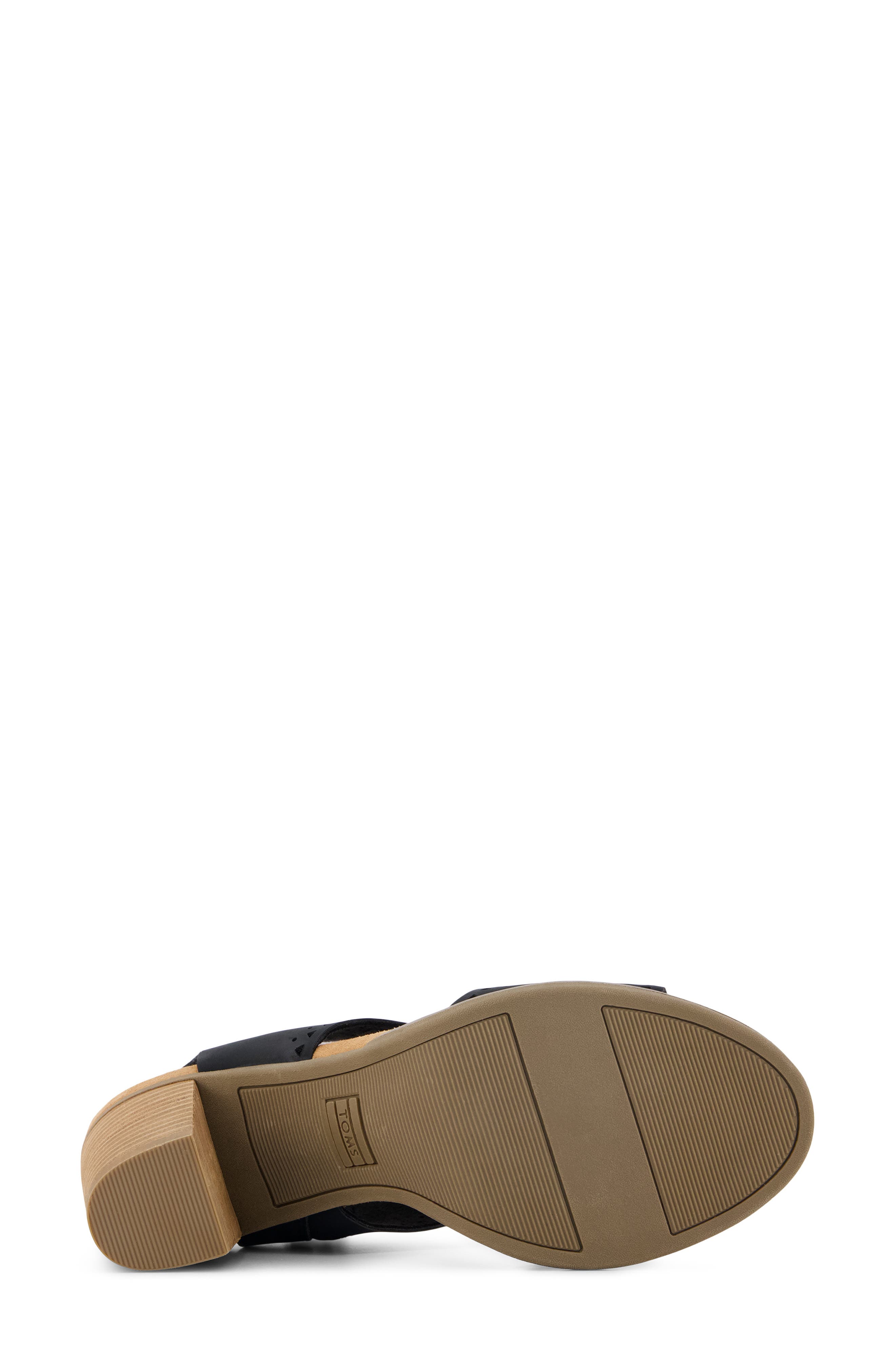 Majorca Cutout Sandal, Alternate, color, BLACK