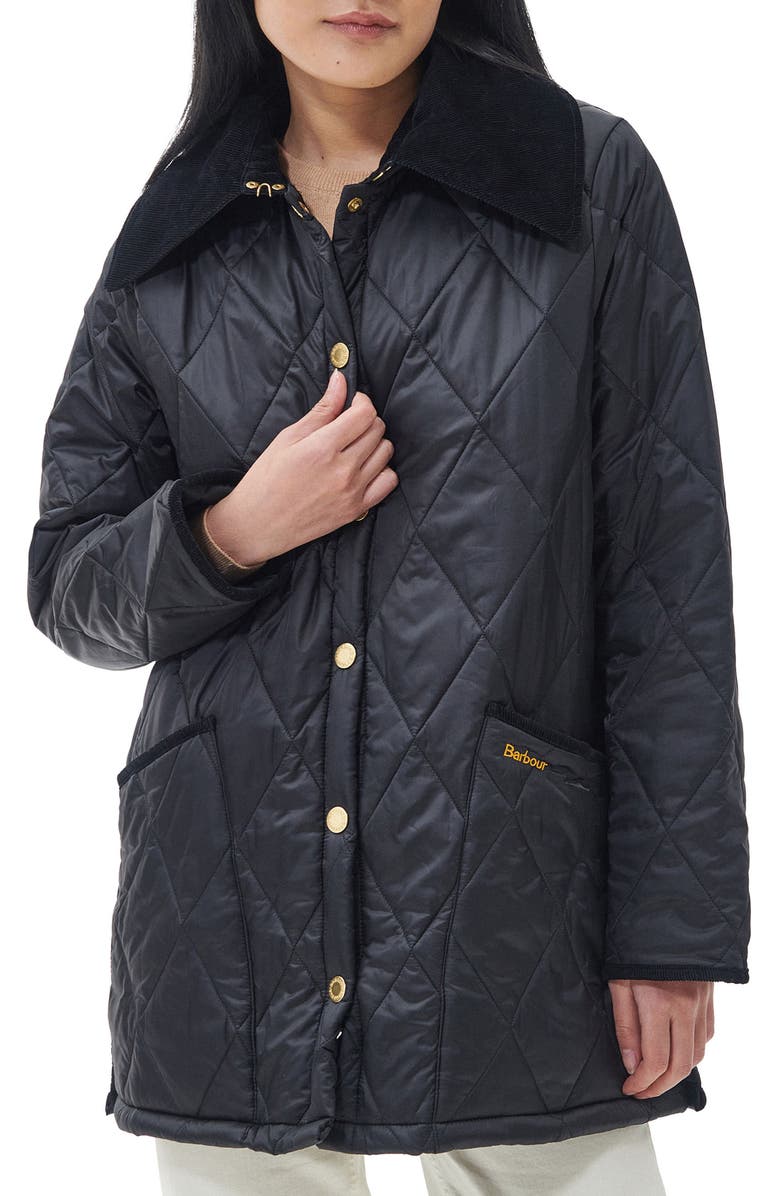 Barbour Modern Liddesdale Quilted Jacket, Main, color, 
