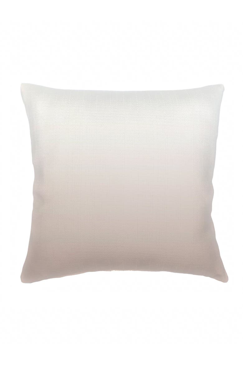 Beige Ombre Linen Euro Pillow 26x26 with Down Insert, Main, color, Beige