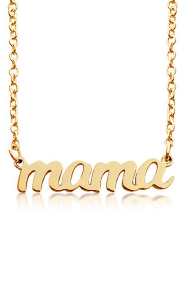 Tiny Tags x Tenth & Pine Perfect Bundle Mama Bodysuit & Necklace Gift Set, Alternate, color, 