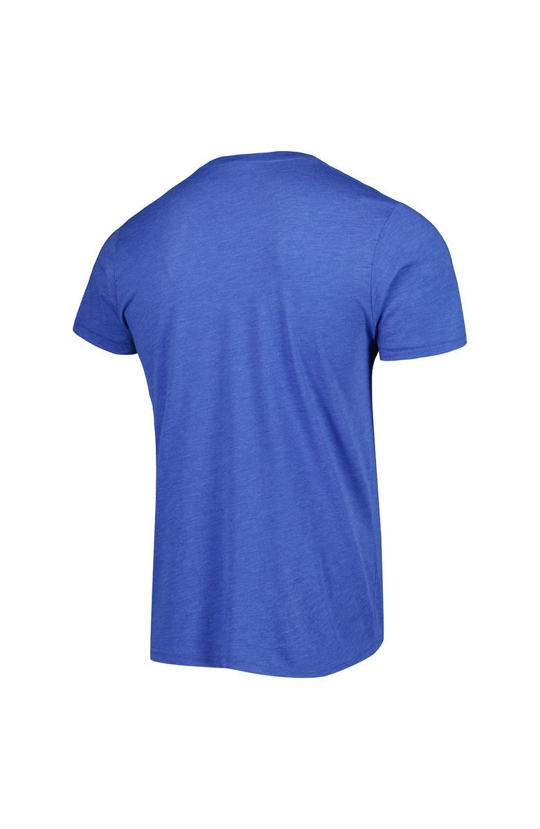 Homage Men's Homage Stephen Curry Royal Golden State Warriors Player Caricature Tri-Blend T-Shirt, Alternate, color, Royal