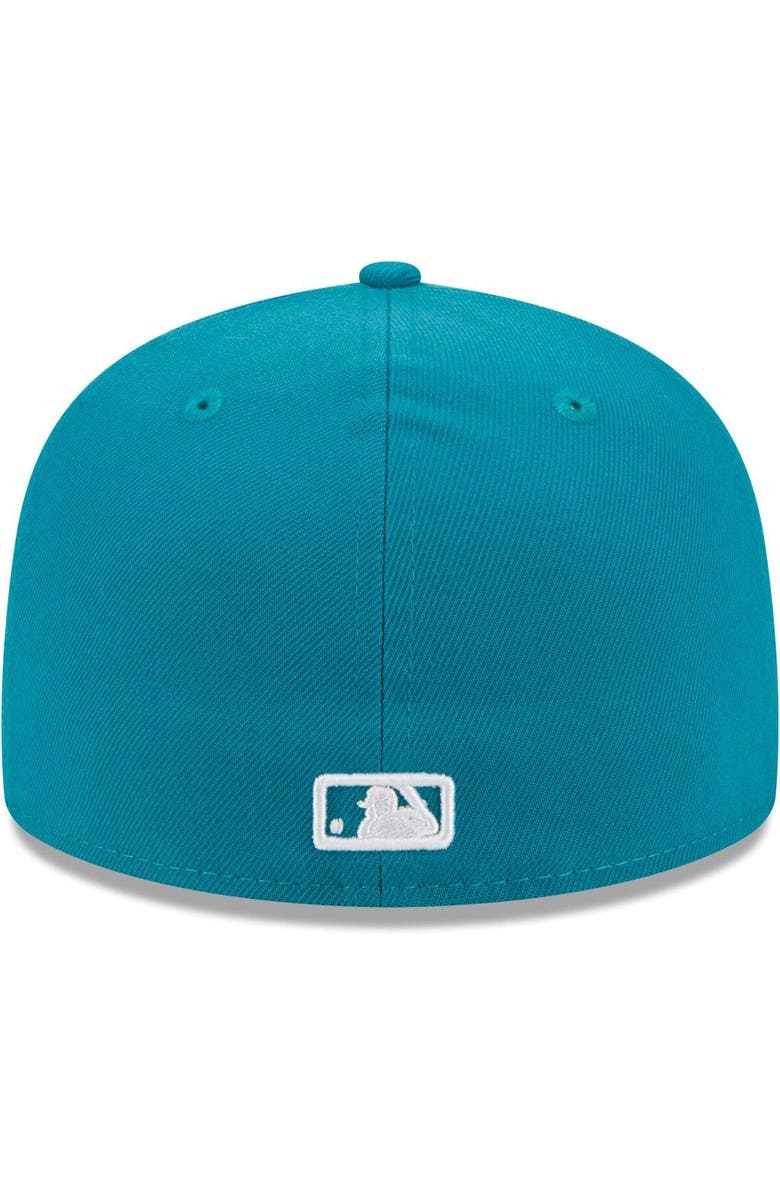 New Era Men's New Era Turquoise Pittsburgh Pirates 59FIFTY Fitted Hat, Alternate, color, 