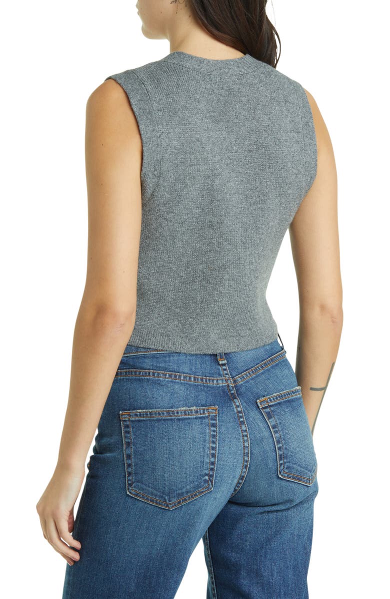 Madewell V-Neck Sweater Vest, Alternate, color, 