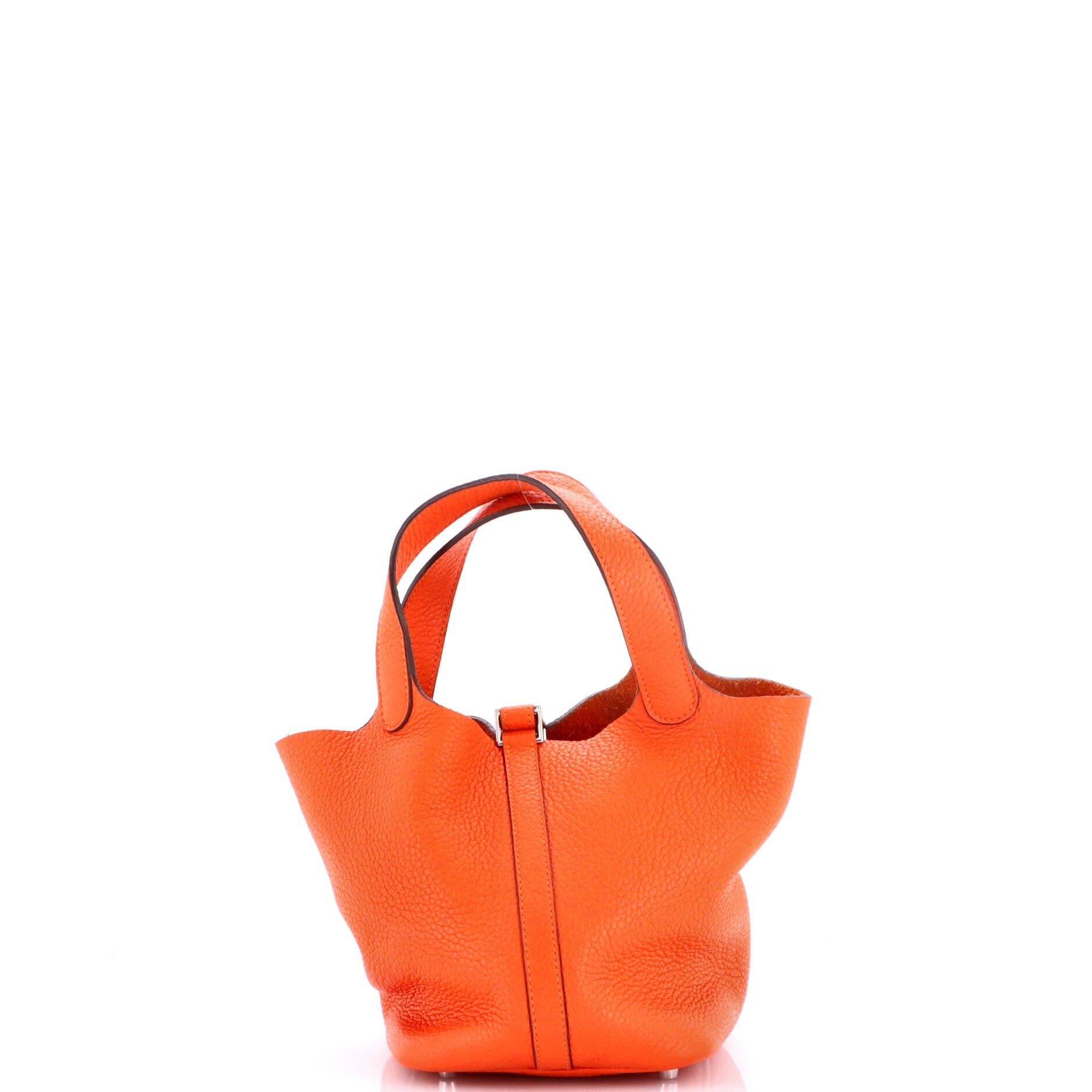 Picotin Lock Bag Clemence PM, Alternate, color, Orange
