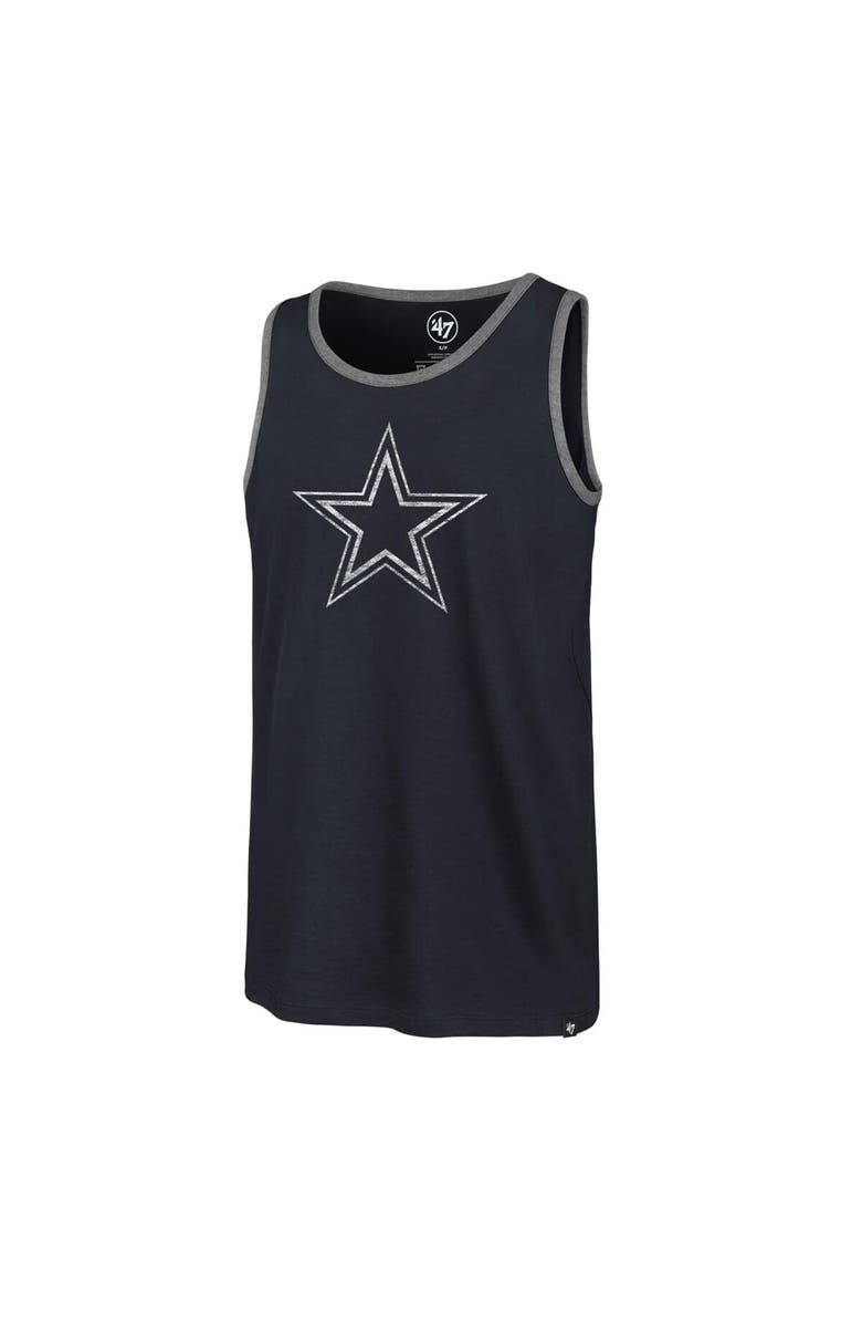 '47 Men's '47 Navy Dallas Cowboys Premier Franklin Tank Top, Alternate, color, Navy