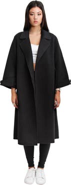 Belle & Bloom Stay Wild Oversized Wool Coat