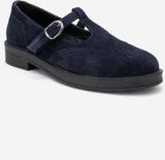 Forever & Always Shoes Janney Leather Strap Loafers
